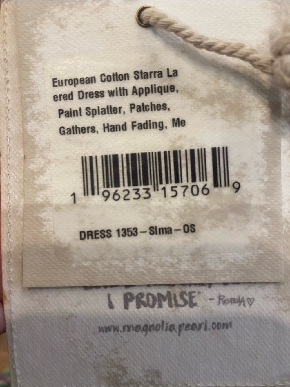 DRESS 1353-SIMA-OS
Starra Layered Dress - Picture 2 of 5
